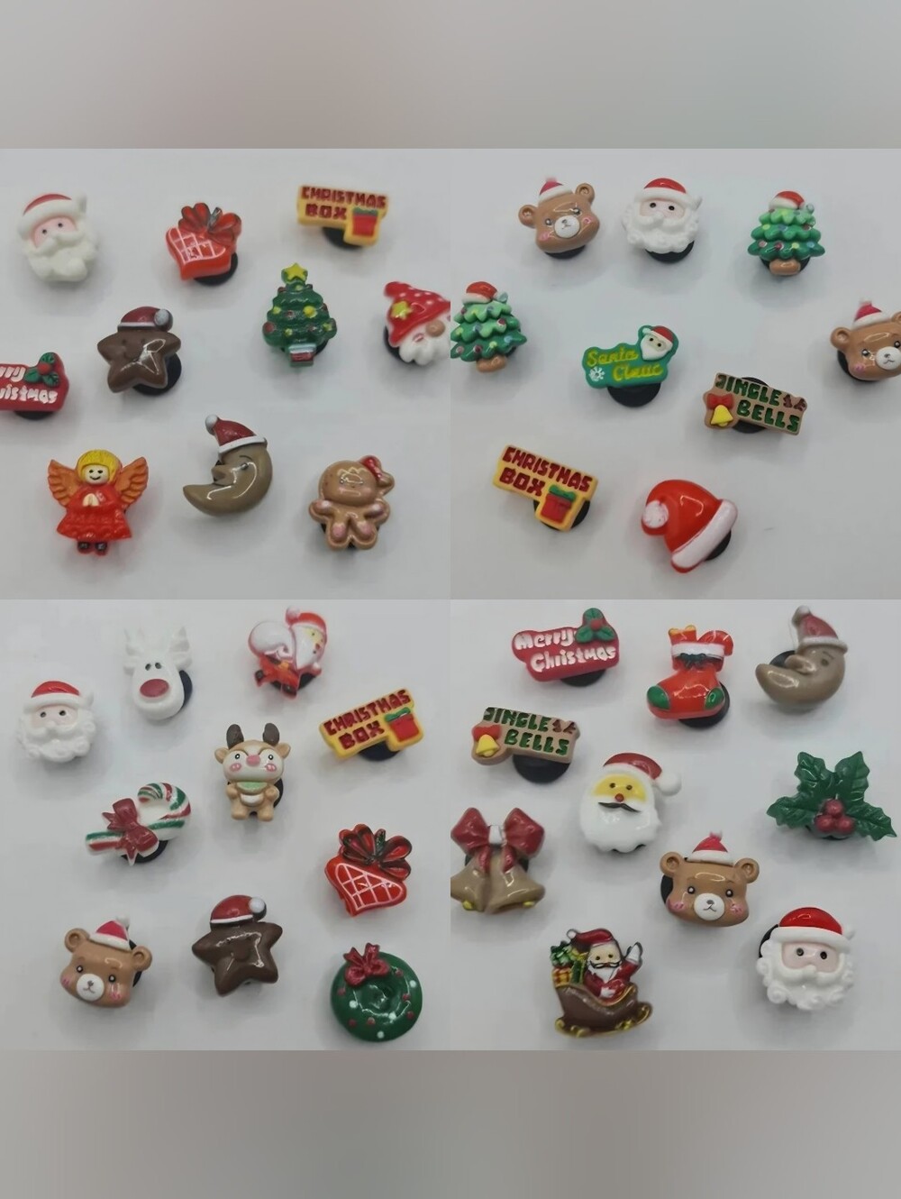 🌲 Christmas Shoe Charms for Crocs